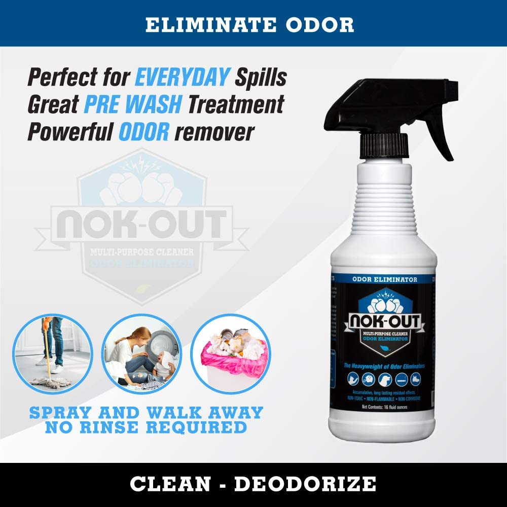 Nok-Out ad - Cleans and deodorizes