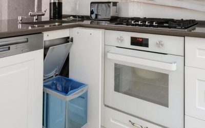 How To Clean A Smelly Kitchen Trashcan